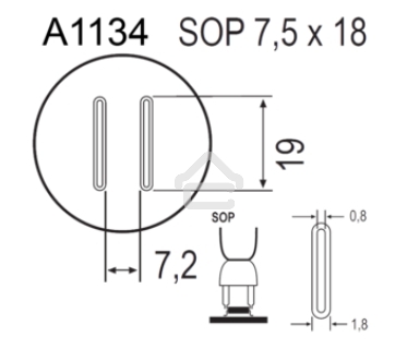 Насадка Quick A1134