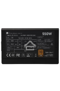 Блок питания Thermalright TR-TB550S, 550W 80+ Bronze (ATX, 3, Non-modular, 1x24(20+4)pin 550mm, 1xCPU*2 8(4+4)pin 600+150mm, 1xPCIe 8(6+2)pin 450mm, 1xSATA*3+MOLEX4pin*1 400+150+150+150mm, 1xSATA*2+MOLEX4pin*2 400+150+150+150mm, Active, 120x120mm, 150x140