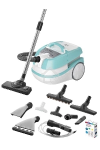 Пылесос Bosch BWD420HYG голубой, 2000 Вт, уборка сухая/влажная, пылесборник контейнер 4 л