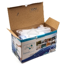 Помпа для 19л бутыли Aqua Work Дельфин Квик механический голубой/белый