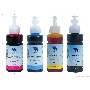 Чернила NV PRINT универсальные на водной основе для аппаратов Epson, комплект 4 цвета по 100 мл