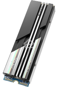 Накопитель SSD Netac NV5000, 2TB, M.2 2280, PCIe 4.0 x4, NVMe, R/W 5000/4400, с радиатором