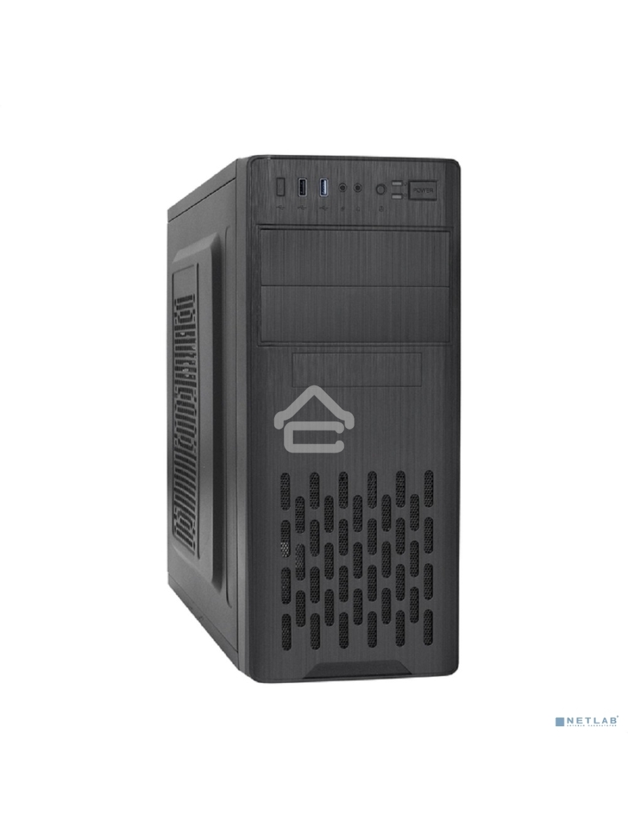 Компьютерный корпус Miditower ExeGate CP-606U (ATX, без БП, 1*USB+1*USB3.0, аудио)