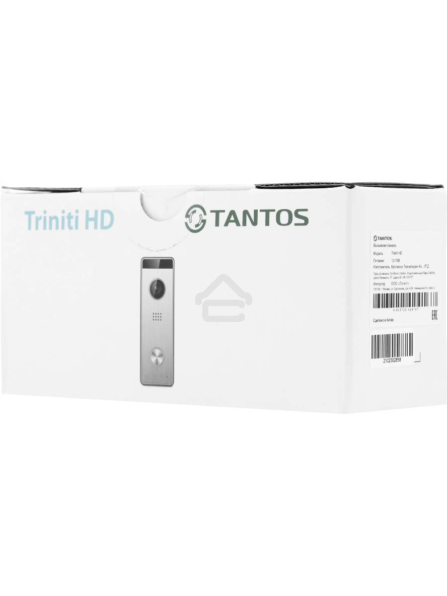 Видеопанель Tantos Triniti HD CMOS цвет панели: серебристый