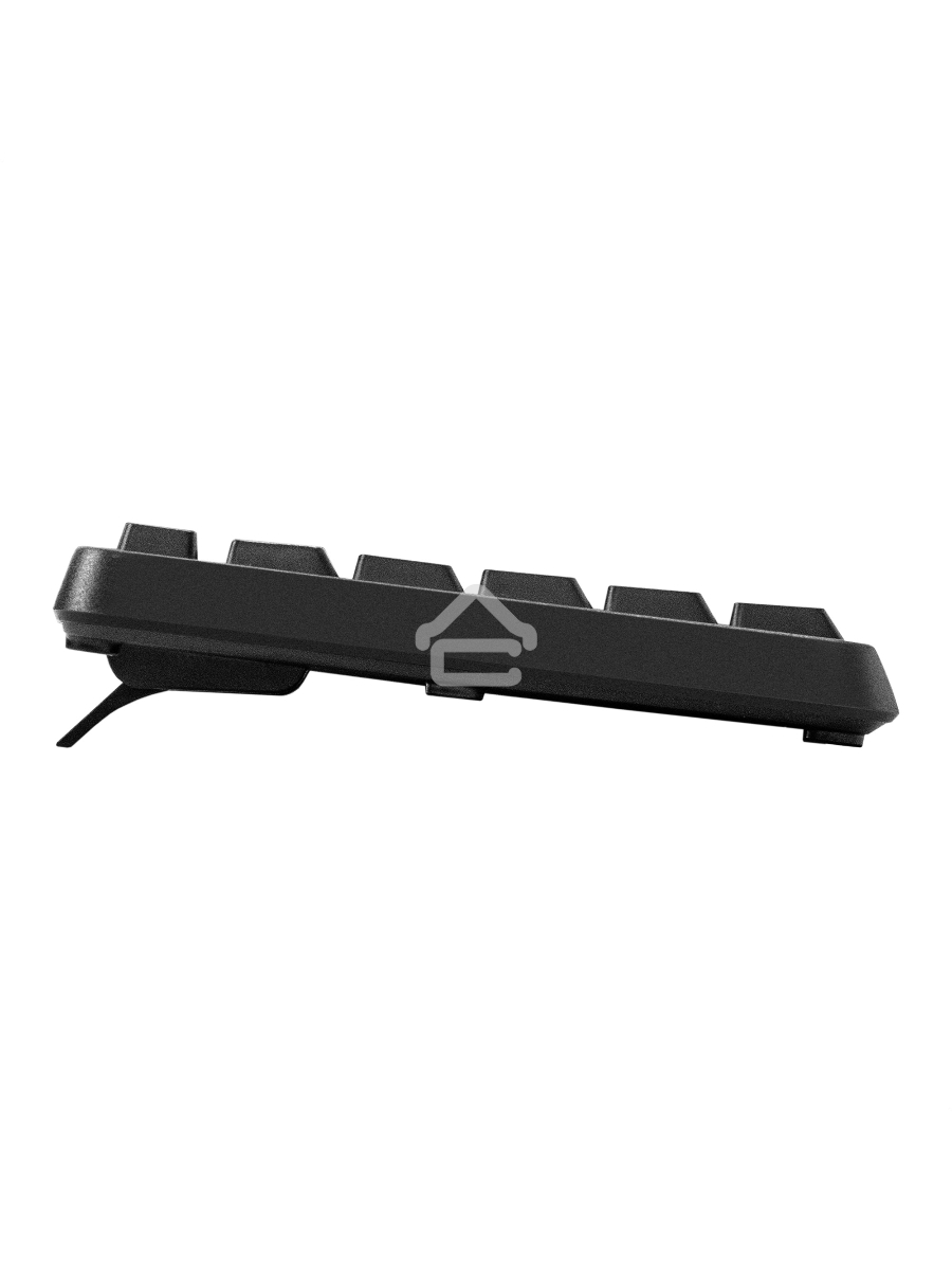 Клавиатура ExeGate EX298364RUS Smart K120 (USB, полноразмерная, влагозащищенная, 104кл., Enter большой, длина кабеля 1,6м, черная, RTL)