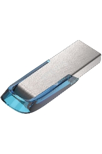 Флеш диск 128GB SanDisk CZ73 Ultra Flair, USB 3.0, Tropical Blue