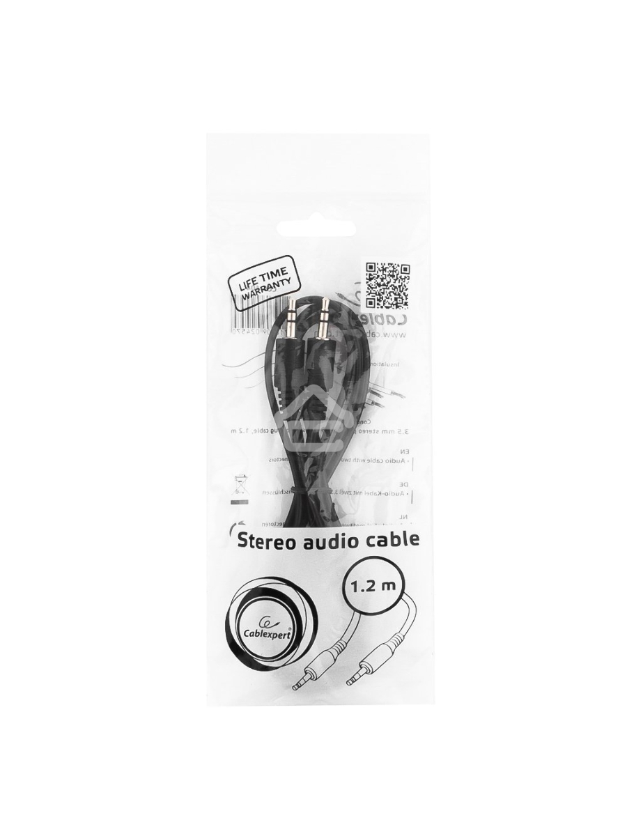 Кабель аудио Gembird Jack3.5 / Jack3.5, 1.2м