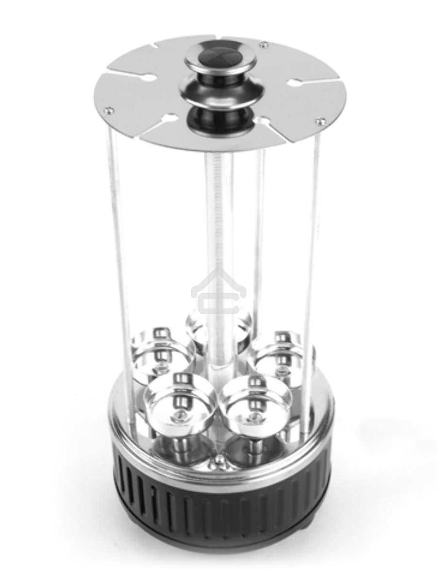 Электрошашлычница Centek CT-1460 1000Вт, Керам нагр, Рецепты, 5 шамп (310мм), вращ 12раз/мин+ колба!
