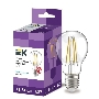 Лампа LED A60 шар прозр. Iek LLF-A60-11-230-40-E27-CL 11Вт 230В 4000К E27 серия 360°