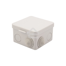 Коробка распределительная Rexant наружного монтажа с откидной крышкой 80х80х50 мм, IP54