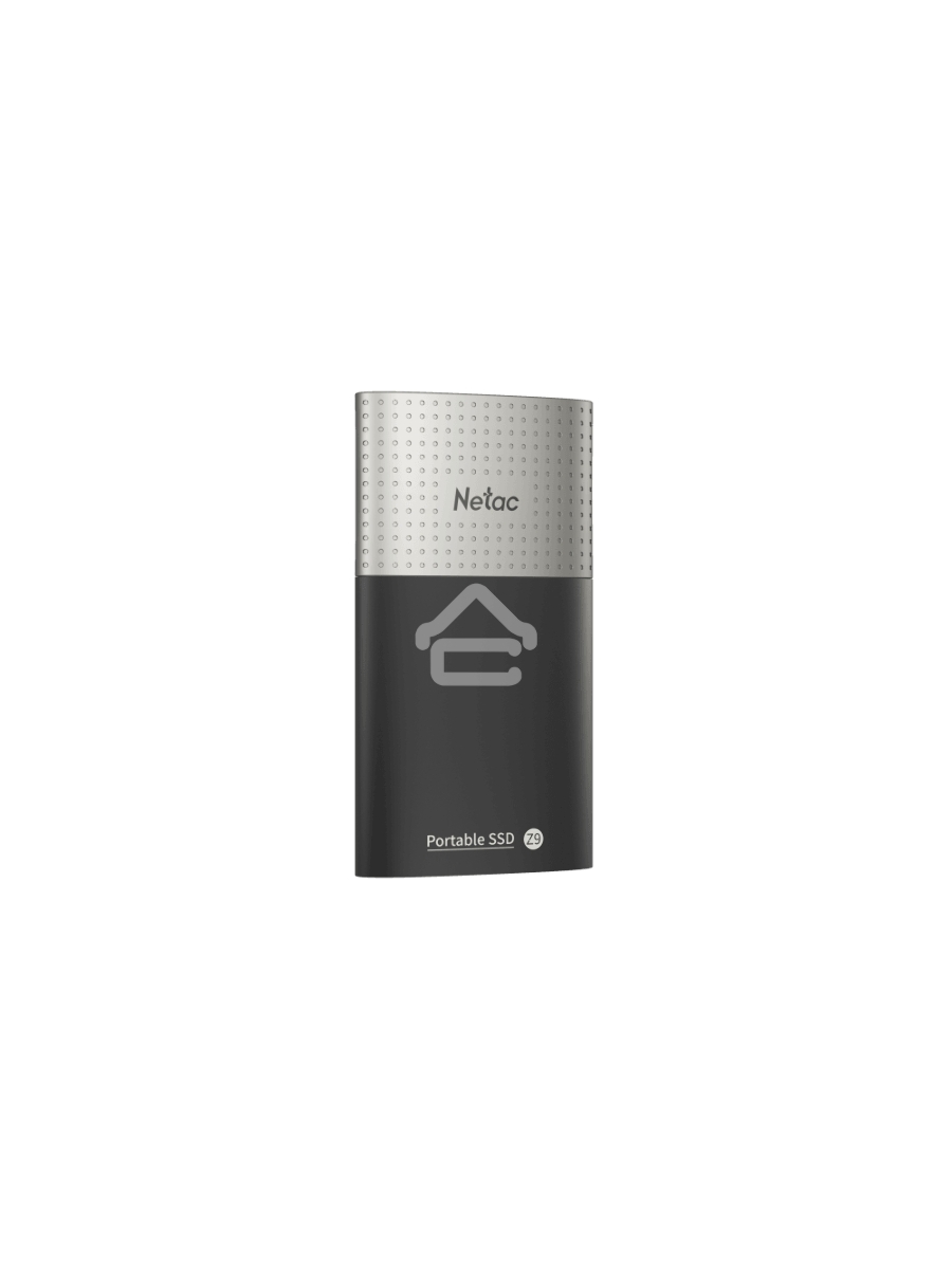Внешний накопитель SSD Netac 1Tb Z9 <NT01Z9-001T-32BK> (USB3.2, up to 550/480MBs, 90х47.5х11.5mm, Aluminium+Plastic)