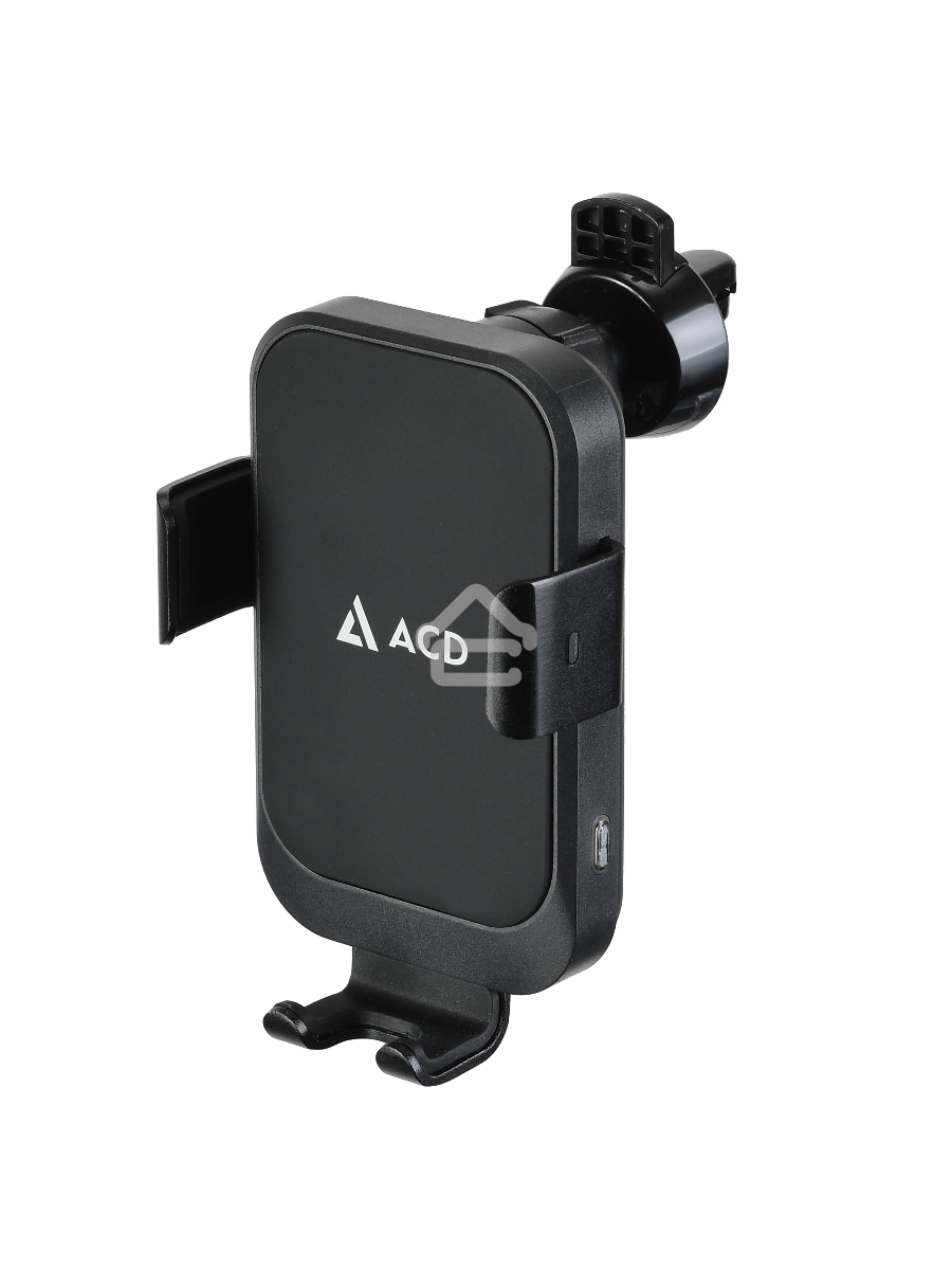 Автомобильная беспроводная зарядка-держатель с QC ACD ACD-W15QI-V1B 15Вт, , 5В/2А~12В/1,5А RTL {20}