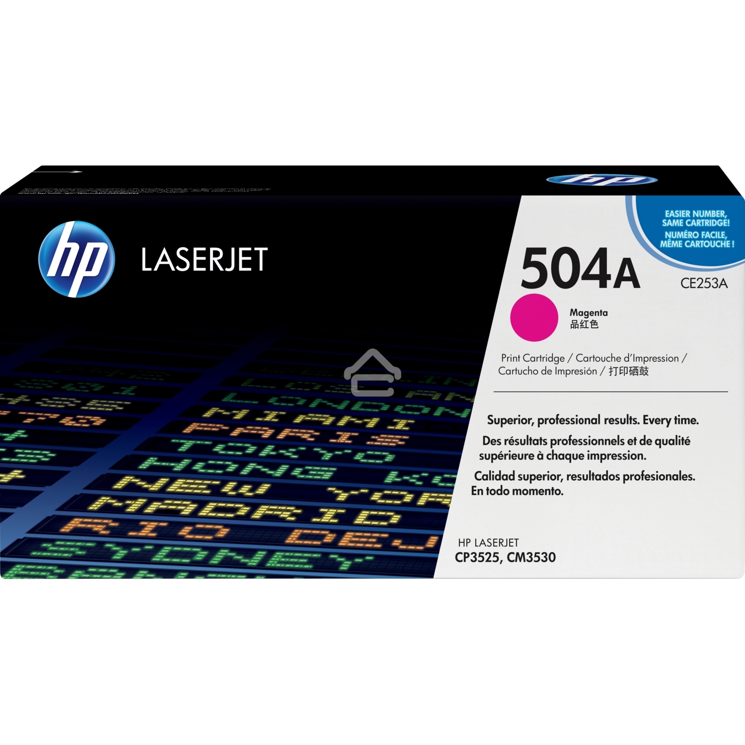 Картридж лазерный HP CE253A пурпурный CLJ CM3530/CP3525 (7000стр.)