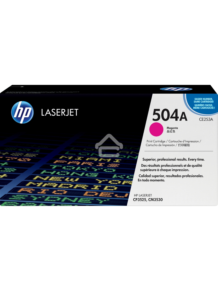 Картридж лазерный HP CE253A пурпурный CLJ CM3530/CP3525 (7000стр.)