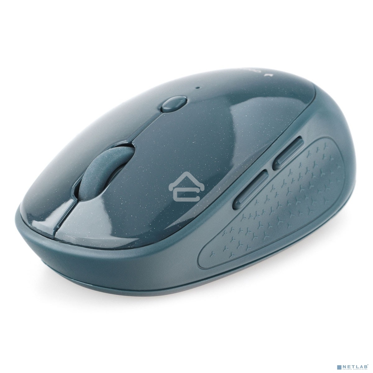 Мышь беспроводная Gembird MUSW-550 синий, 1600 dpi, радиоканал, Bluetooth, USB, кнопки - 6