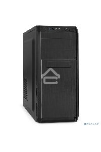 Компьютерный корпус Miditower ExeGate XP-334UC-XP500 (ATX, XP500 с вент. 12см, 1*USB+1*USB3.0+1*TypeC, аудио, черный)
