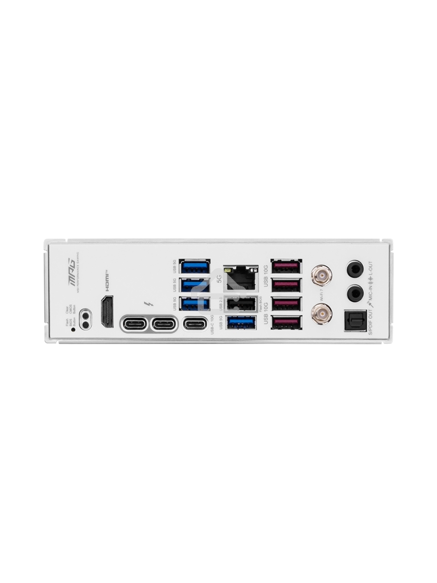 Материнская плата MSI MPG Z890 EDGE TI WIFI, LGA 1851, Intel Z890, 4xDDR5, 4xSATA, 5xM.2, 1xPCIe 5.0 x16, 1xPCIe 4.0 x4, 1xPCIe x1, 1xHDMI, 1x5Gb LAN, 1xUSB-A 2.0, 4xUSB-A 3.2 Gen 1, 4xUSB-A 3.2 Gen 2, 1xUSB-C 3.2 Gen 2, 2xUSB-C TB4, 2x3.5 мм, 7.1, ATX