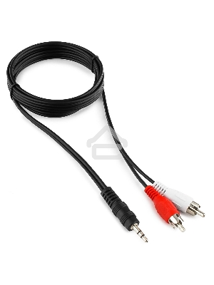 Кабель аудио Gembird Jack3.5 / 2xRCA, 1.5м
