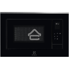 Микроволновая печь встраиваемая Electrolux LMS4253TMX / с грилем, объем 25 л., высота 390 мм, черный/нерж. Сталь