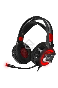 Гарнитура игровая CROWN CMGH-3100 Black&red