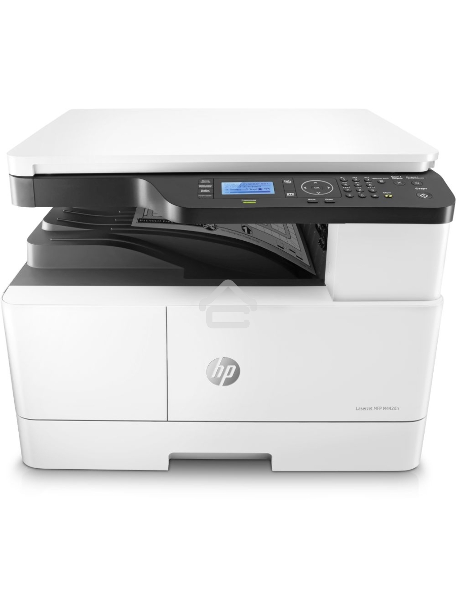 МФУ лазерный HP LaserJet M442dn (8AF71A), A3, ч/б, печ. до 24 стр/мин. (А4) до 13 стр/мин. (А3), 1200 x 1200 dpi (печать) 600x600dpi (скан.), USB, RJ-45