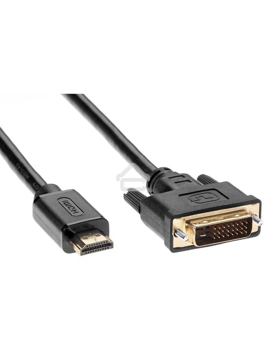 Кабель HDMI-DVI 5M LCG135E-5M TV-COM