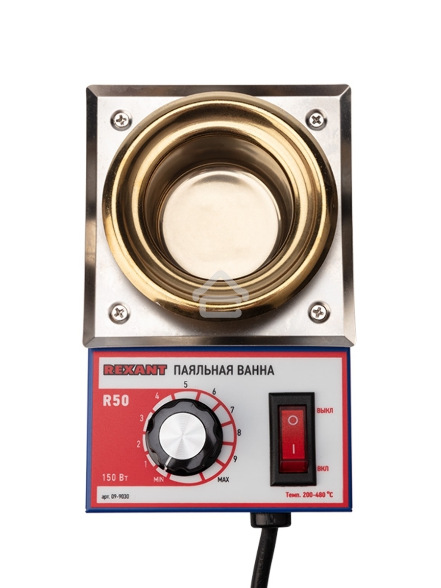 Паяльная ванна Rexant, модель R50, 150 Вт, ø 50 мм, 200-480 °C