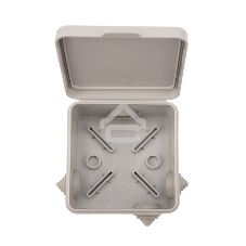 Коробка распределительная Rexant наружного монтажа с откидной крышкой 80х80х50 мм, IP54