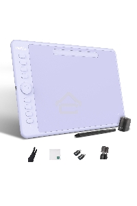 Графический планшет Parblo Intangbo M USB Type-C пурпурный