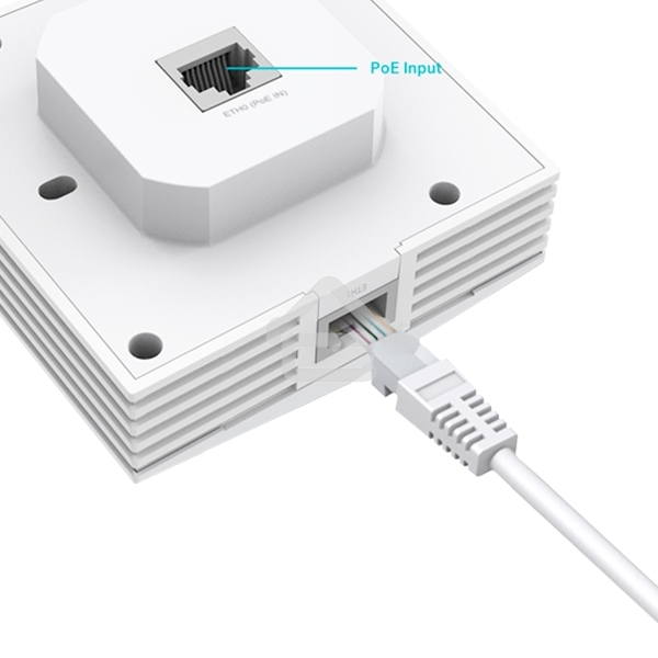 Точка доступа TP-Link EAP650-Wall AX3000 10/100/1000BASE-TX