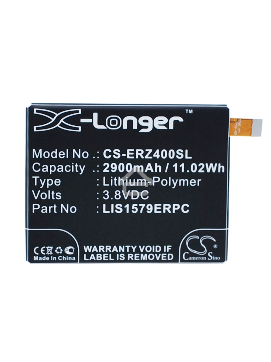 Аккумулятор CameronSino CS-ERZ400SL LIS1579ERPC (AGPB015-A001) для Sony Xperia Z3+ Dual E6533 3.8V / 2900mAh