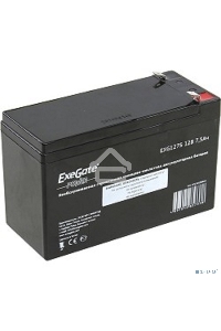 Батарея ExeGate EP234538RUS GP 12075/EXG1275 (12V 7.5Ah) клеммы F2