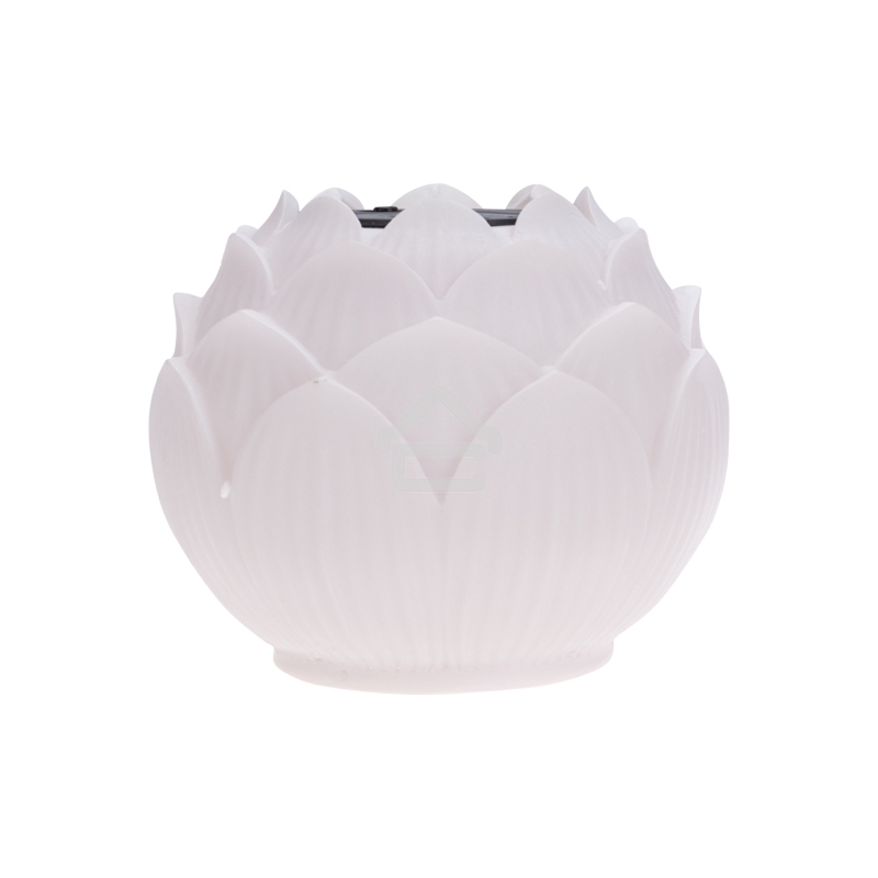 Светильник садовый Rexant Лотос, 3000К, 15 см, встроенный аккумулятор, солнечная панель, коллекция Пекин