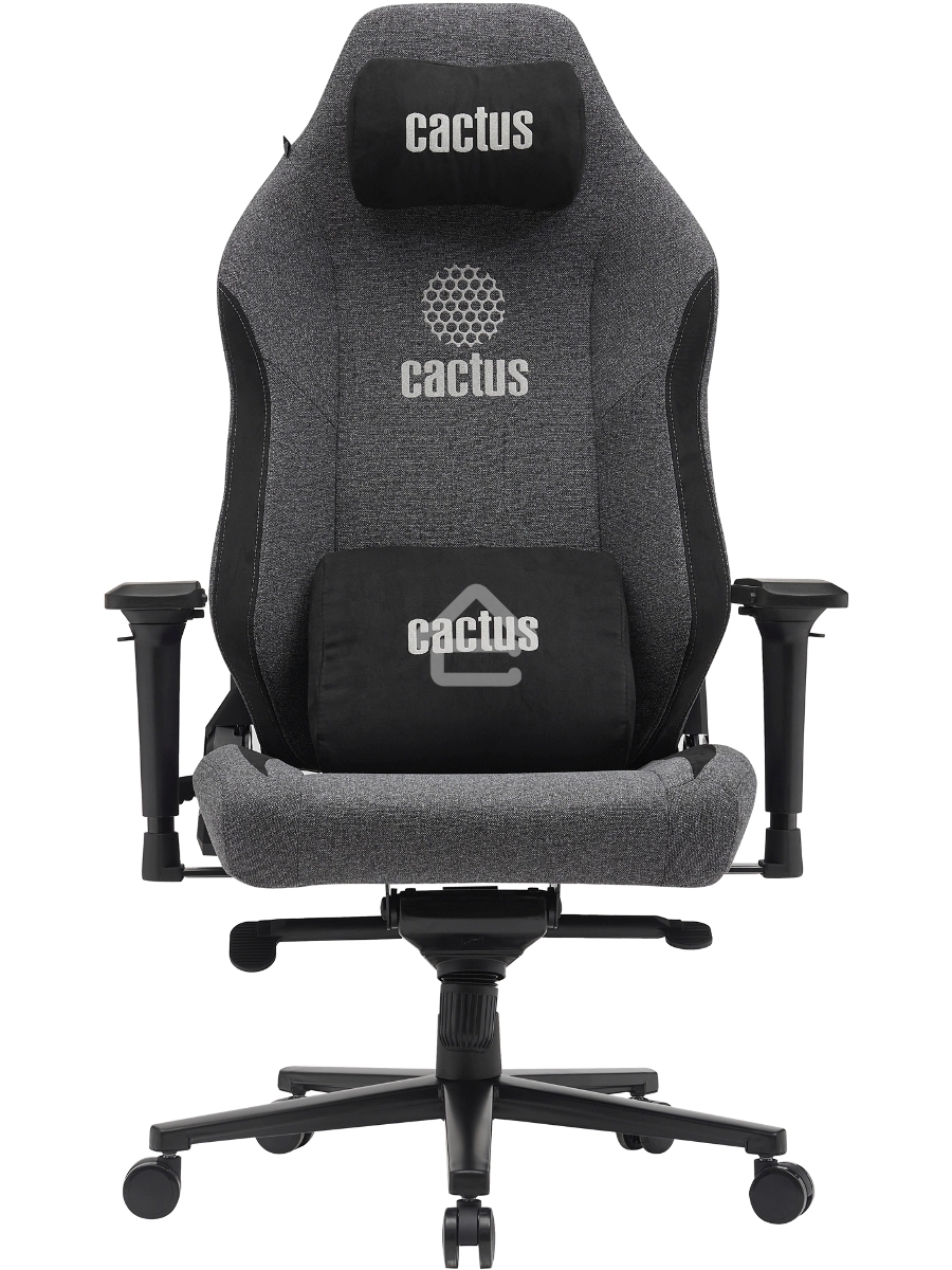 Кресло компьютерное Cactus CS-CHR-MAG-GY серый/черный