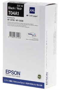 Картридж Epson C13T04A140 черный (11500 стр.) для WorkForce WF-C8190DW WF-C8190, WF-C8690 DWF