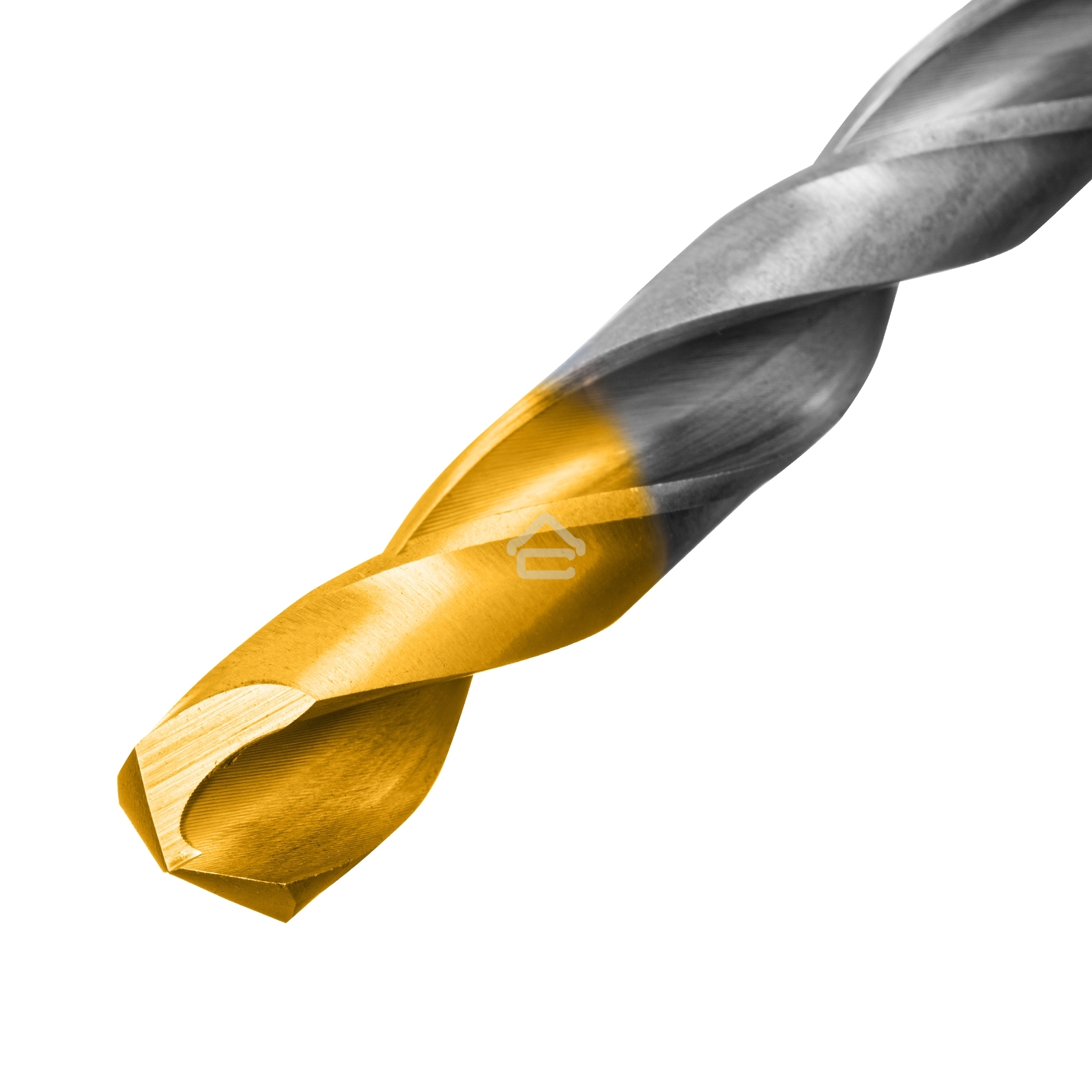 Набор сверл по металлу Denzel 1-10 мм, Р6М5-TiN, Golden Tip, 19 шт 723003