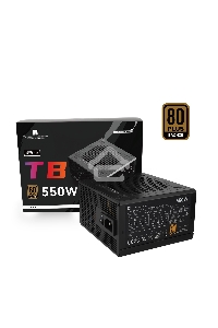 Блок питания Thermalright TR-TB550S, 550W 80+ Bronze (ATX, 3, Non-modular, 1x24(20+4)pin 550mm, 1xCPU*2 8(4+4)pin 600+150mm, 1xPCIe 8(6+2)pin 450mm, 1xSATA*3+MOLEX4pin*1 400+150+150+150mm, 1xSATA*2+MOLEX4pin*2 400+150+150+150mm, Active, 120x120mm, 150x140