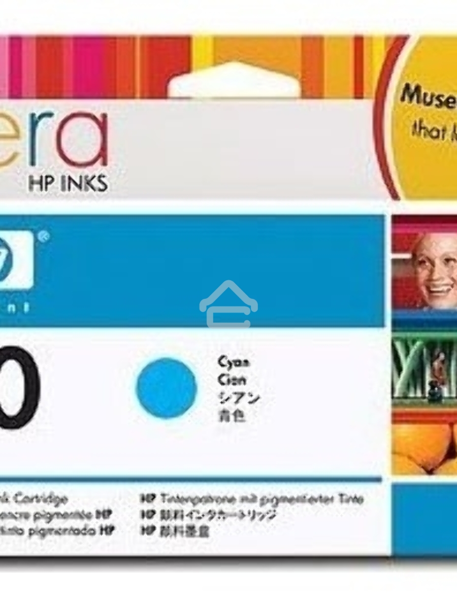 Картридж струйный HP №70 C9452A голубой для HP DJ Z2100/Z3100 (130мл)