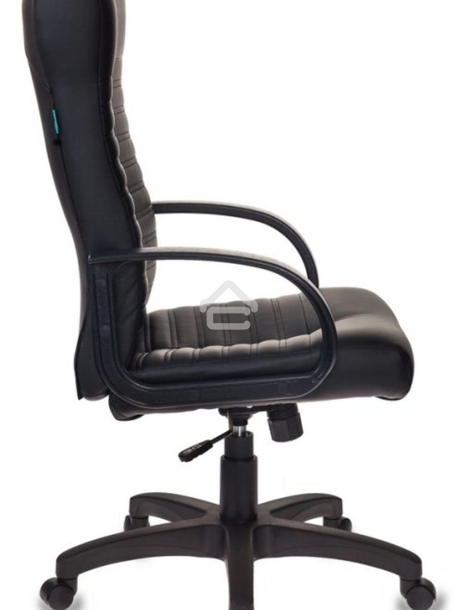 Кресло руководителя Бюрократ KB-10LITE/BLACK черный, искусственная кожа