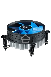 Кулер для процессора DEEPCOOL THETA 9 черный/синий, 92 мм, 2000 об/мин, 27.6 дБ, 3 pin, 65 Вт