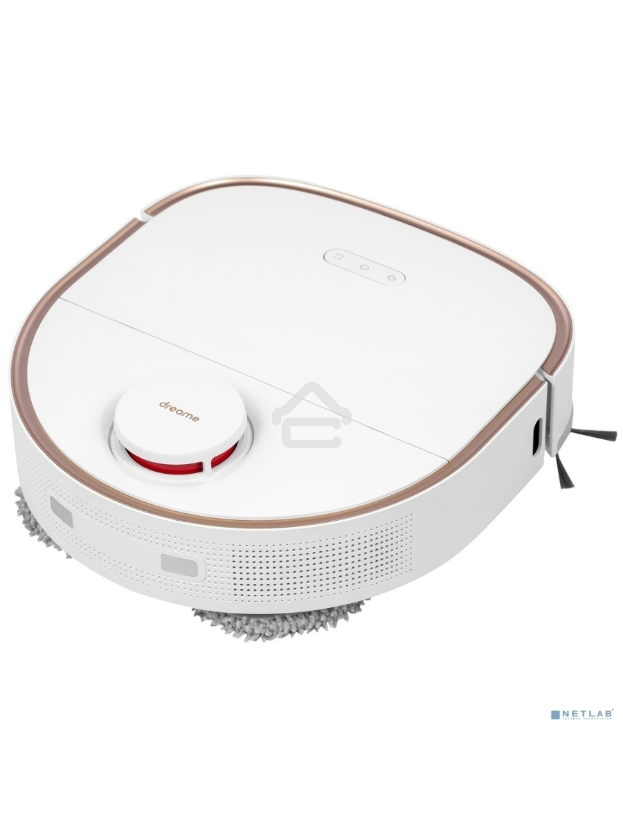 Робот-пылесос Dreame RLS6TAC W10 Pro белый, 55 Вт, 6400 мАч Li-Ion, уборка сухая/влажная, пылесборник контейнер 0.45 л