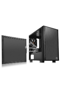 Компьютерный корпус Thermaltake Versa H17 черный без БП mATX 1xUSB2.0 1xUSB3.0 audio bott PSU