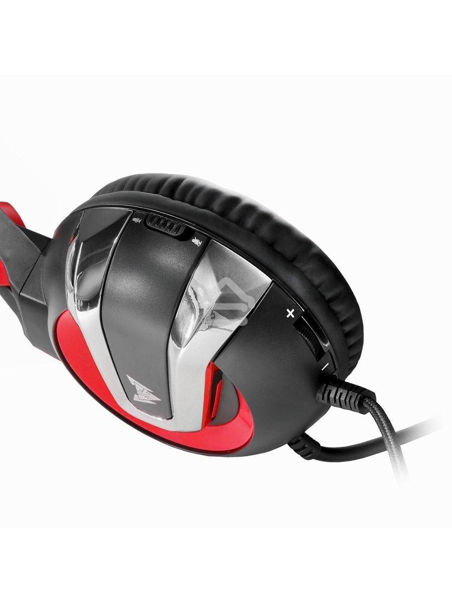 Гарнитура игровая CROWN CMGH-3100 Black&red