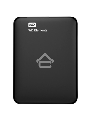 Внешний жесткий диск HDD WD 1Tb Original USB 3.0 WDBUZG0010BBK-WESN Elements Portable 2.5