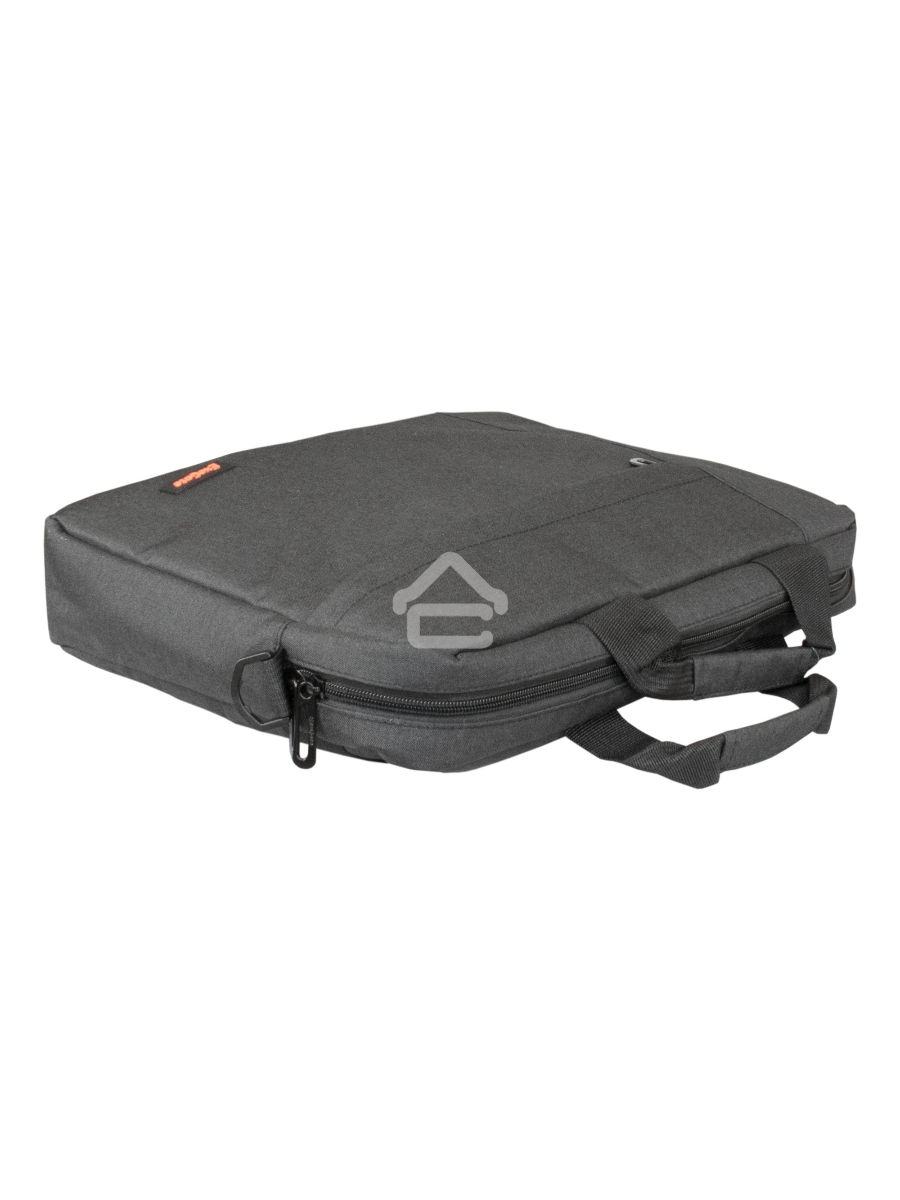 Сумка ExeGate Business ECC-215 Black, черная, полиэстер повышенной плотности 600D, 15.6