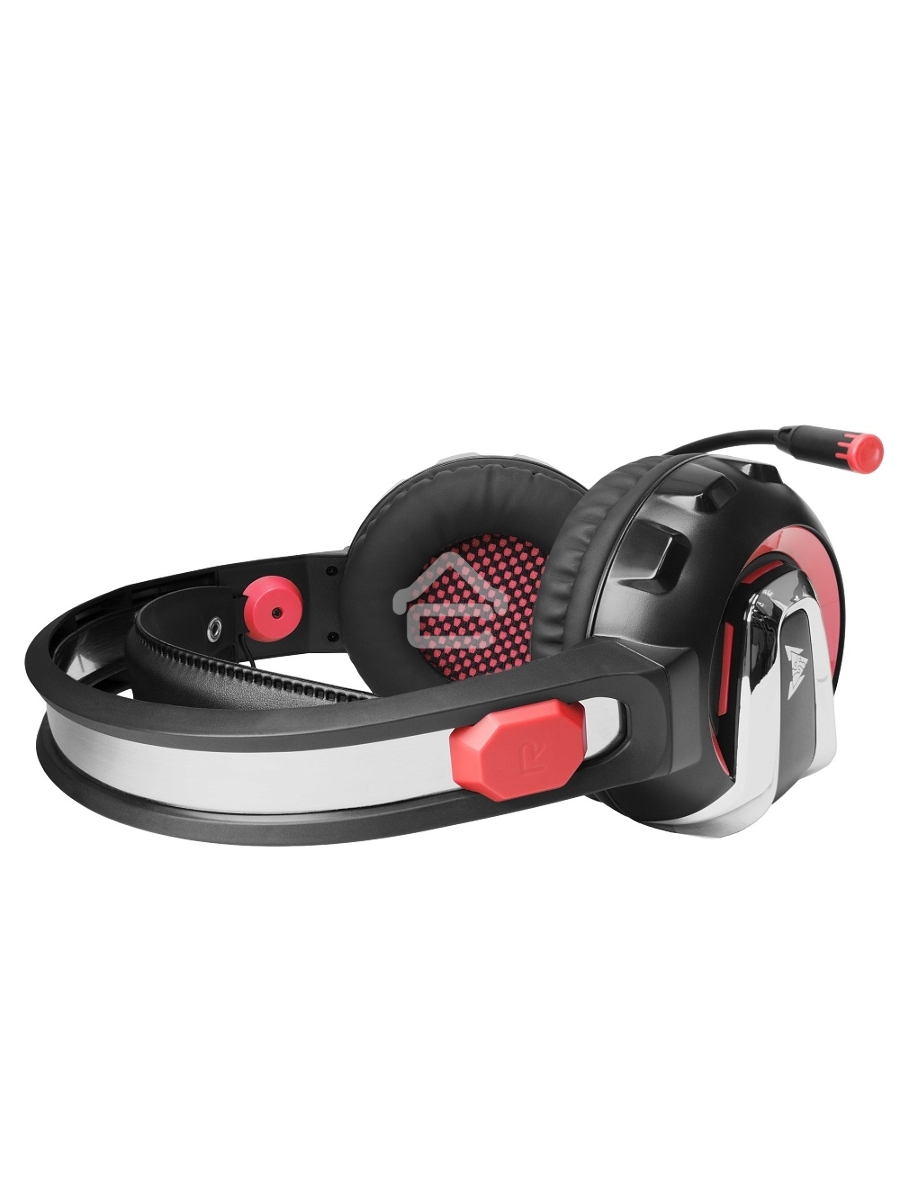 Гарнитура игровая CROWN CMGH-3100 Black&red