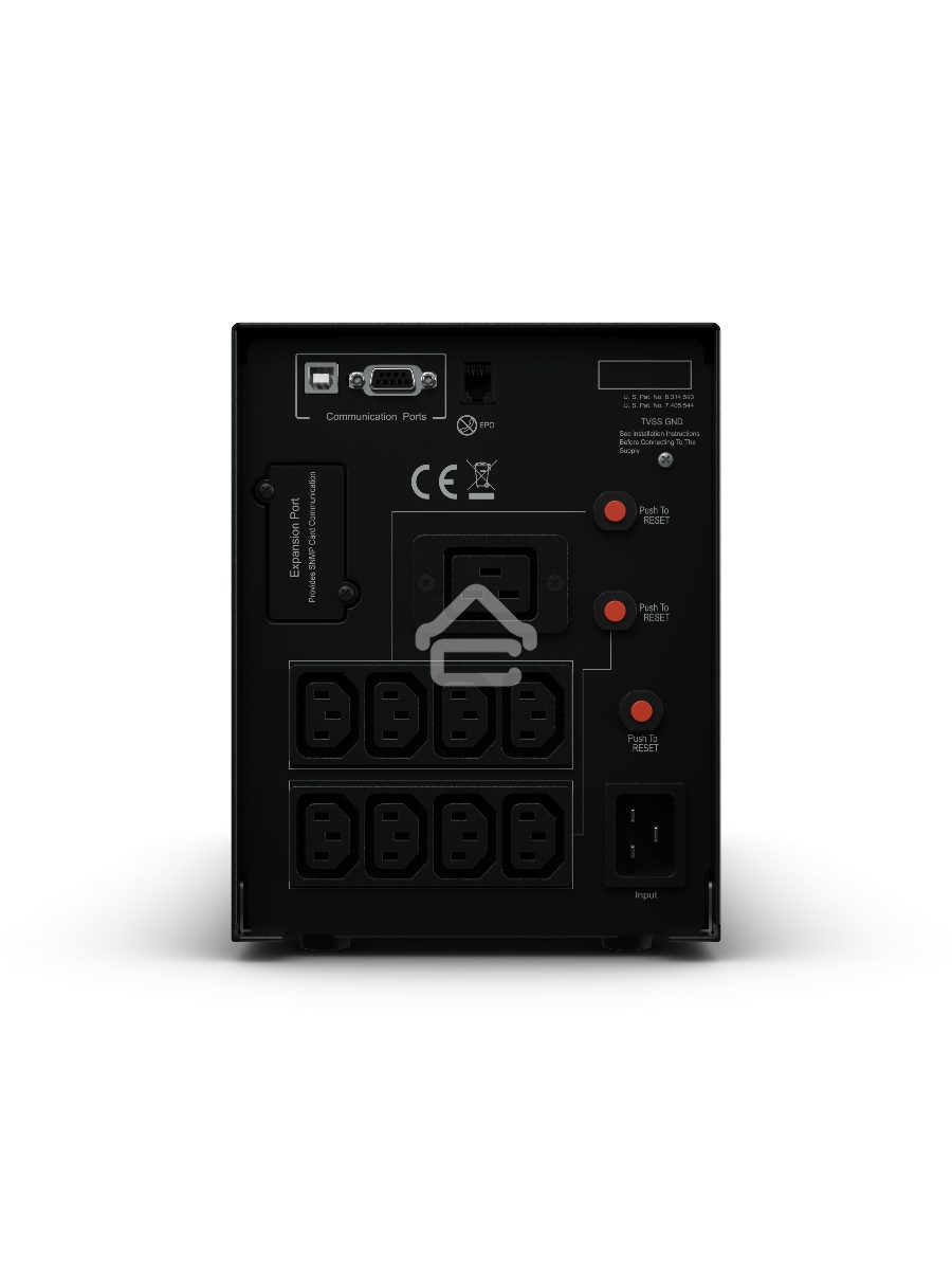 Источник бесперебойного питания CyberPower PR3000ELCDSL 3000VA/2700W USB/RJ11/45 (9 IEC)