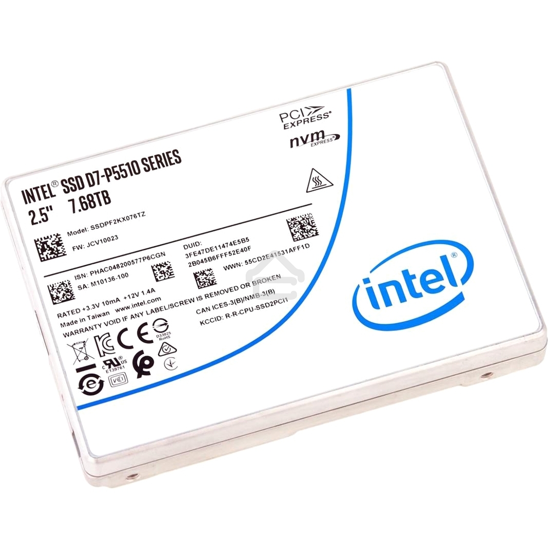 Накопитель SSD Intel D7-P5510, 7.5Tb, 2.5