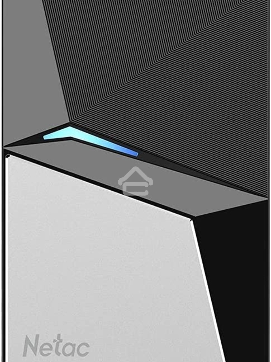 Внешний накопитель SSD External Netac 960Gb Z7S <NT01Z7S-960G-32BK> (USB3.2, up to 550/480MBs, 89х60х11.5mm, Aluminium+Steel+Plastic)