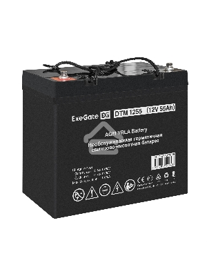Комплект Источник бесперебойного питания EX296005RUS + батарея 55Aч EX285667RUS 4шт (инвертор, синус, для котла, настенный) ExeGate FineSine SX-7000.LCD.AVR.2SH.T <7000VA/5000W, чистая синусоида, цветной LCD-дисплей, AVR, 2*Schuko+клеммы, линейно-интеракт